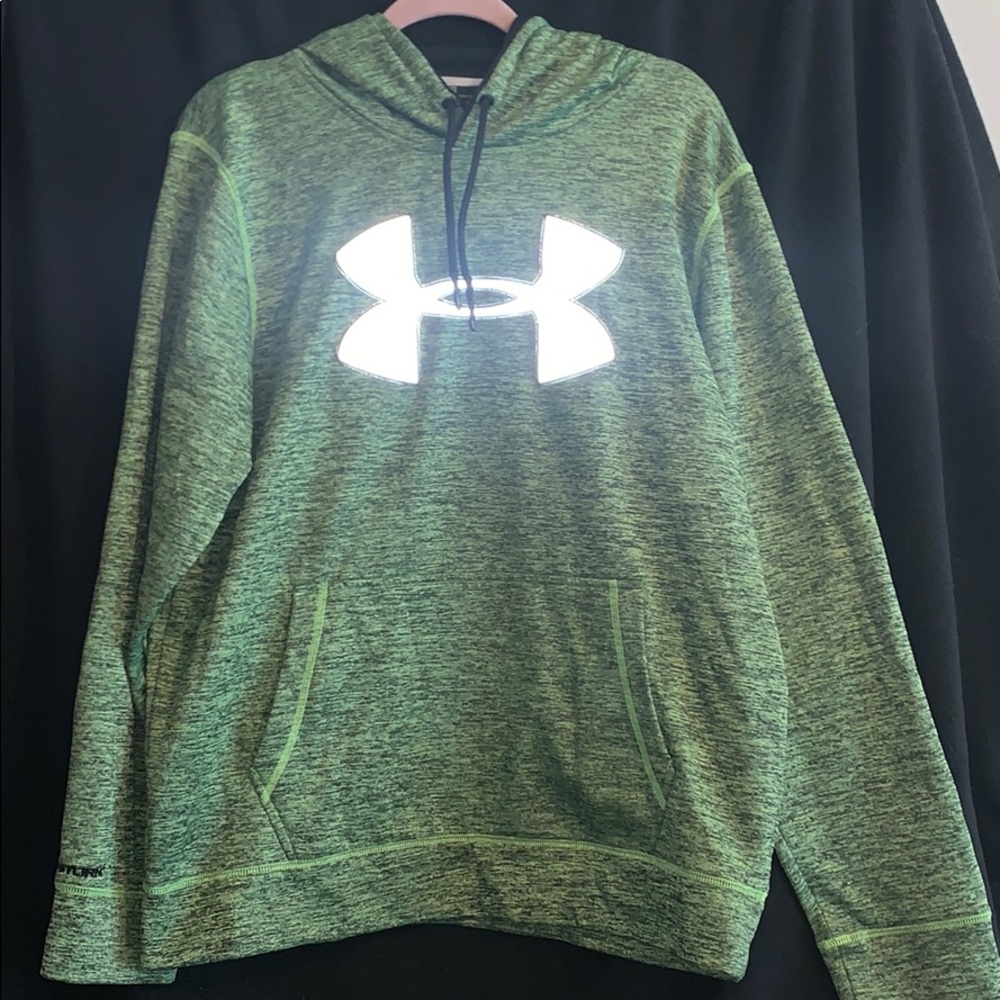 Men’s green under armor hoodie
